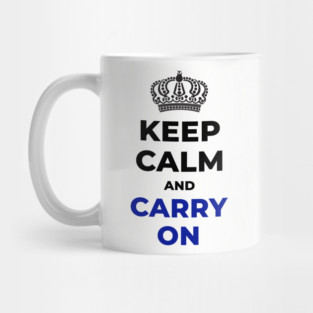 Keep Calm and Carry On Mug