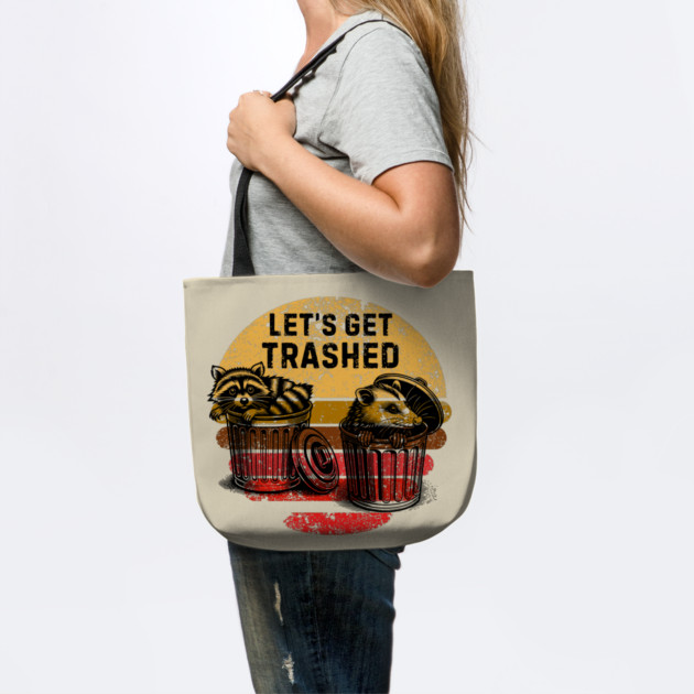 Raccoon Possum Trash by The WYLD Tribe