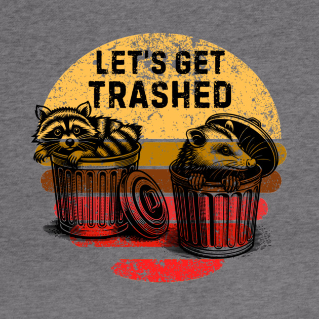 Raccoon Possum Trash by The WYLD Tribe
