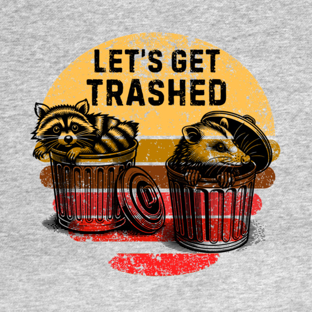 Raccoon Possum Trash by The WYLD Tribe