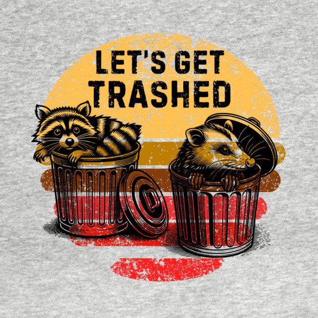 Raccoon Possum Trash by The WYLD Tribe