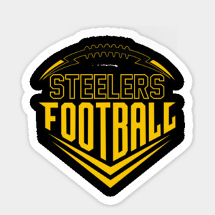 Steelers Football Magnet