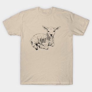Lamb print T-Shirt