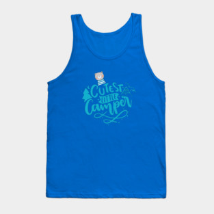 Cutest Little Camper Baby Boy Tank Top