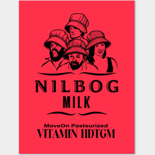 Nilbog Milk - HDTGM Posters and Art