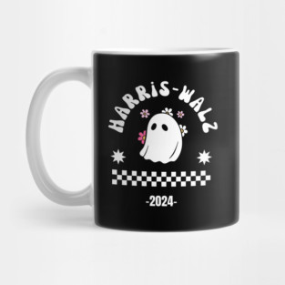 Harris Walz 2024 Halloween Ghost Mug