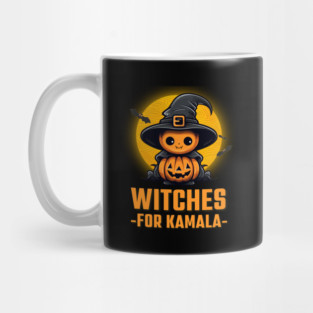 Kamala Harris Witch Halloween Mug