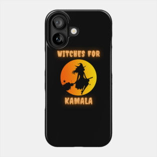 Witches for Kamala Harris 2024 Halloween Phone Case