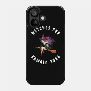 Witches for Kamala Harris 2024 Halloween Phone Case