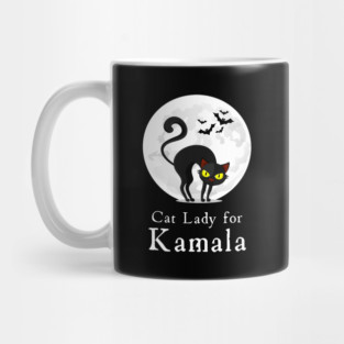 Kamala Harris 2024 Cat Lady Mug