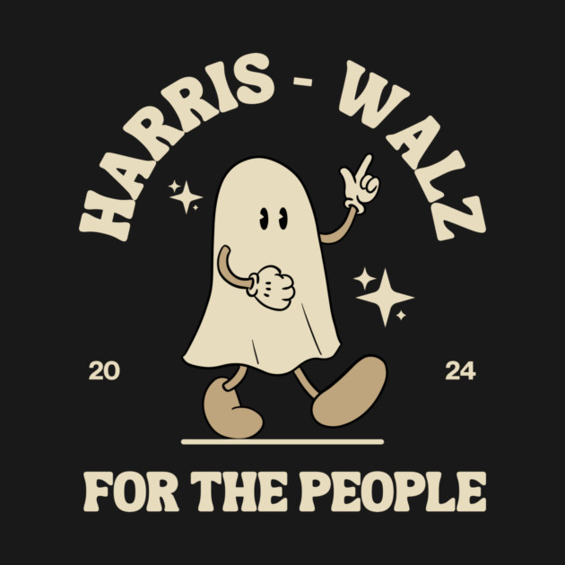 Harris Walz 2024 Halloween by QuirkyQuest Creations