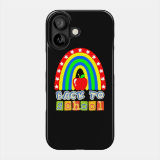 Back To School Rainbow Phone Case