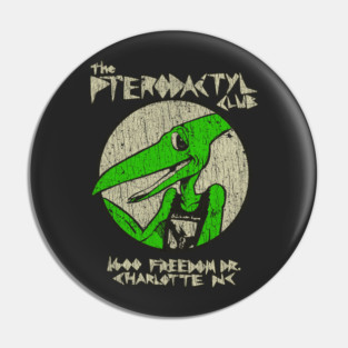 Pterodactyl Club 1987 Pin