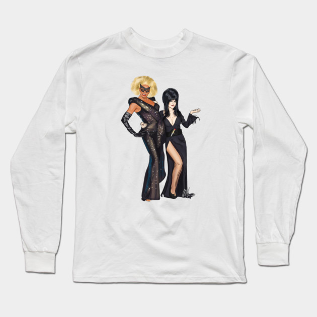 Rupaul's Mistress of the Dark Long Sleeve T-Shirt by 51Deesigns