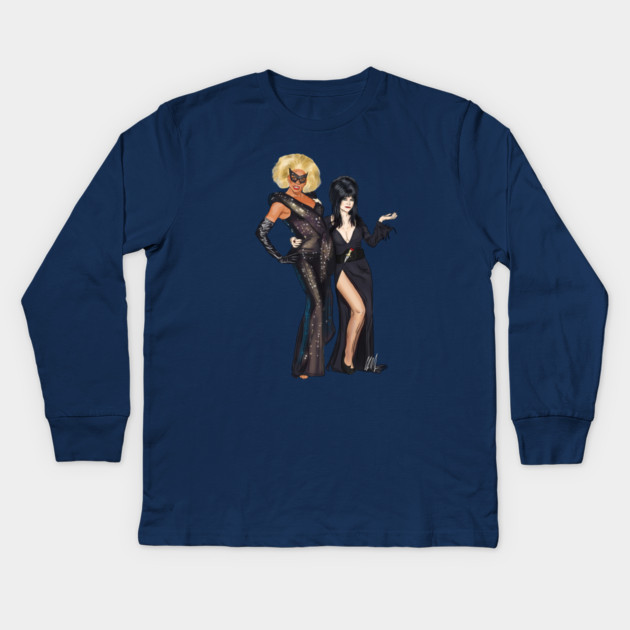 Rupaul's Mistress of the Dark Kids Long Sleeve T-Shirt by 51Deesigns