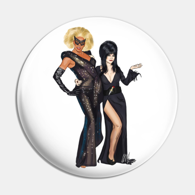 Rupaul's Mistress of the Dark Pin by 51Deesigns