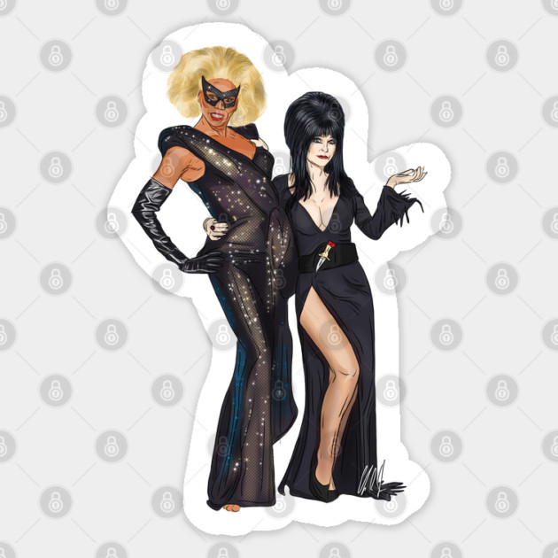 Rupaul's Mistress of the Dark Sticker by 51Deesigns