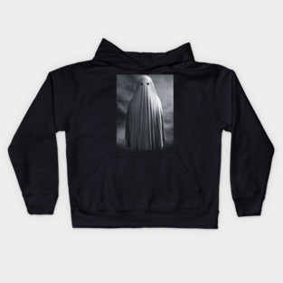 Vintage Ghost Kids Hoodie