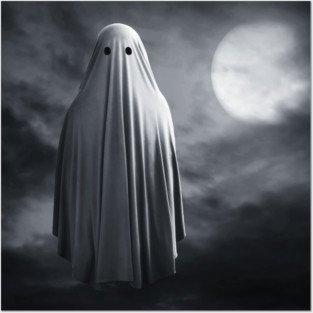 Vintage Ghost Posters and Art