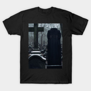 RIP Cemetery Grave Headstones T-Shirt
