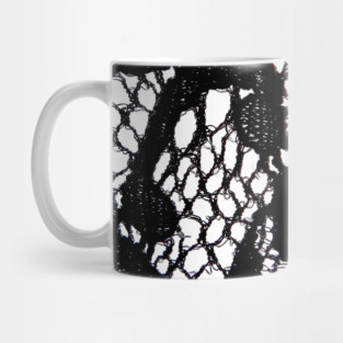 Black Lace Mug