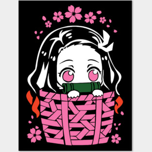 Demon Slayer Nezuko Kamado Posters and Art