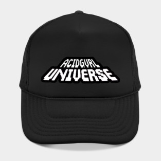 Ghost Yurei White Acidgvrl Universe Logo Hat