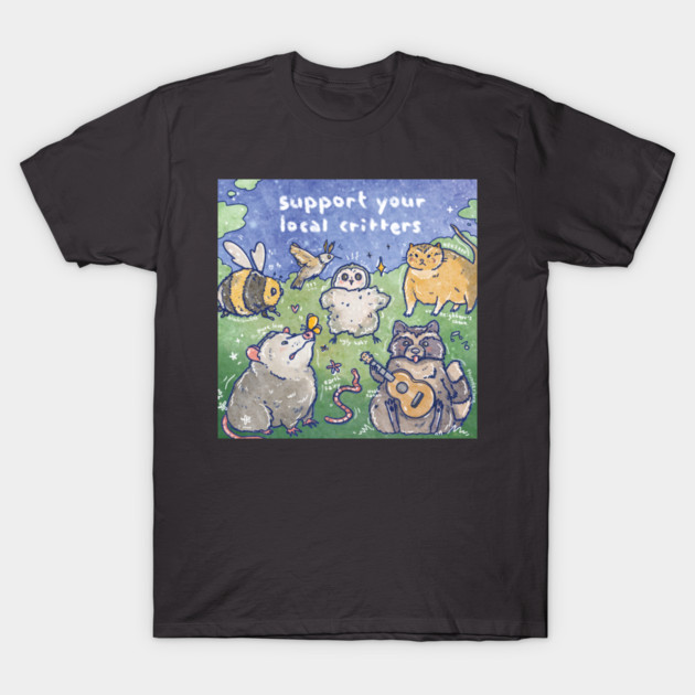Local critters T-Shirt by Thunderlore