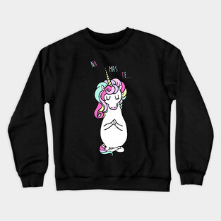 NAMASTE Unicorn Crewneck Sweatshirt