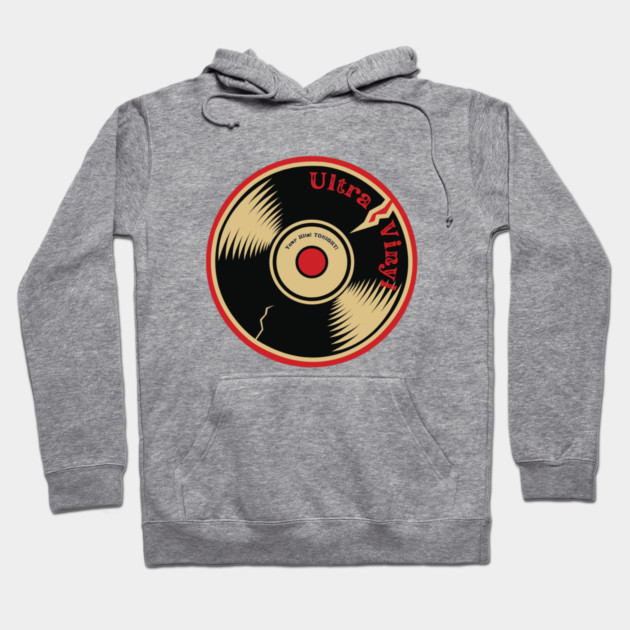 Ultra Vinyl Band Record Hoodie by Ultra Vinyl Band