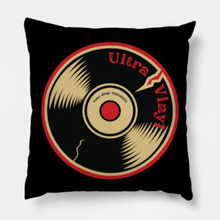 Ultra Vinyl Band Record Pillow