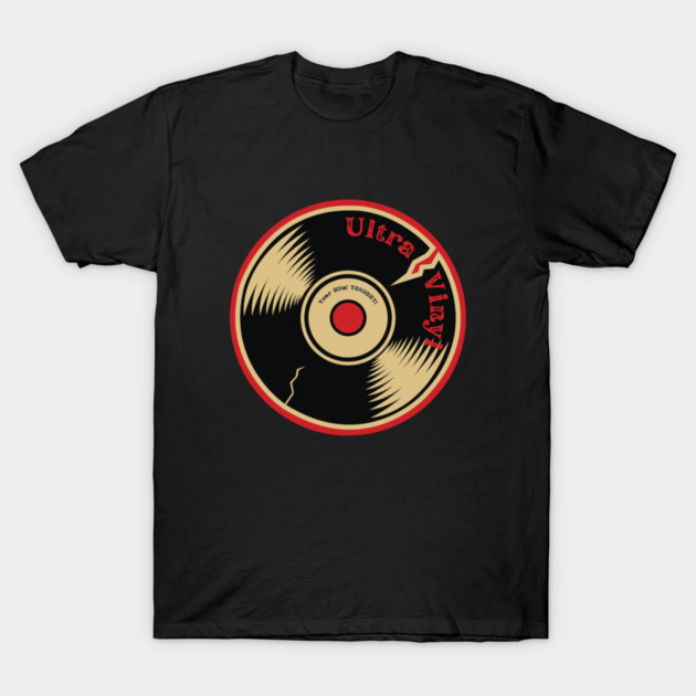 Ultra Vinyl Band Record T-Shirt by Ultra Vinyl Band