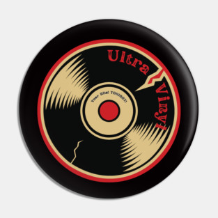 Ultra Vinyl Band Record Pin