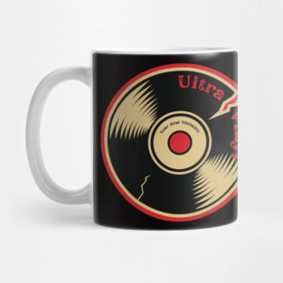 Ultra Vinyl Band Record Mug