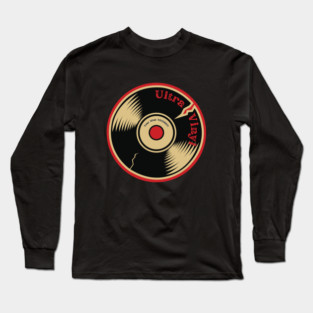 Ultra Vinyl Band Record Long Sleeve T-Shirt