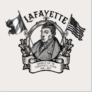 Lafayette Farewell Tour 1824 - 1825 Posters and Art