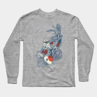 Pug and Koi Long Sleeve T-Shirt