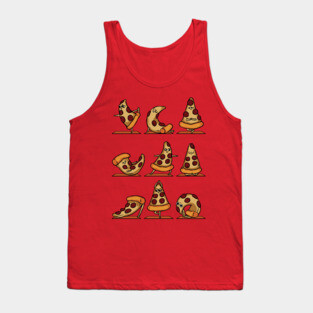 Pizza Yoga Tank Top