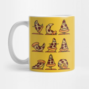 Pizza Yoga Mug