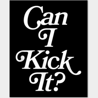 can i kick it charlie brown Posters and Art
