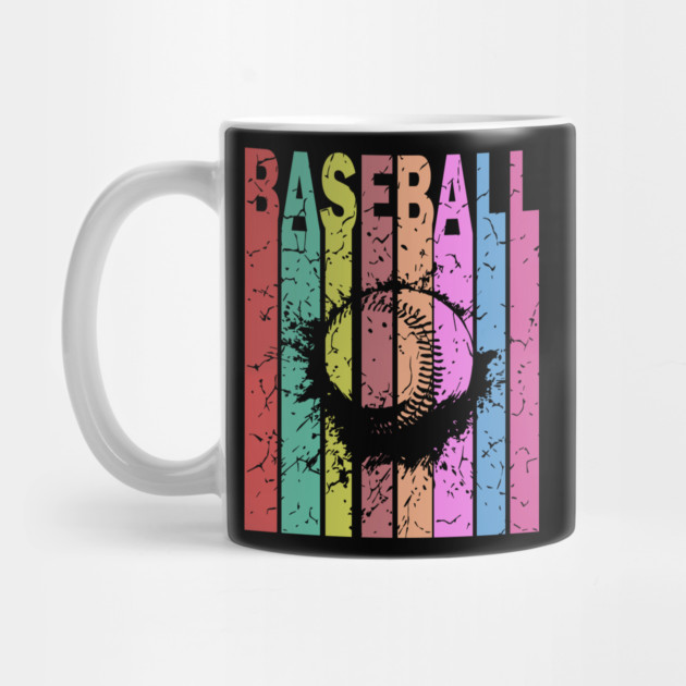 Baseball - Retro Graphic Design - Typographic Art by TuncGK