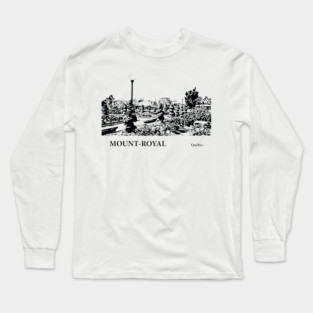 Mont-Royal Québec Long Sleeve T-Shirt