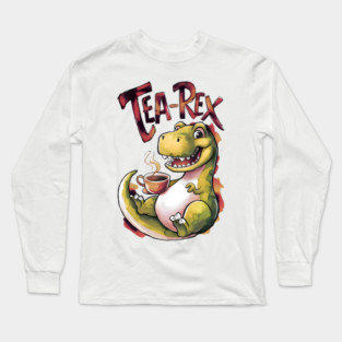 Tea-Rex Delight Long Sleeve T-Shirt