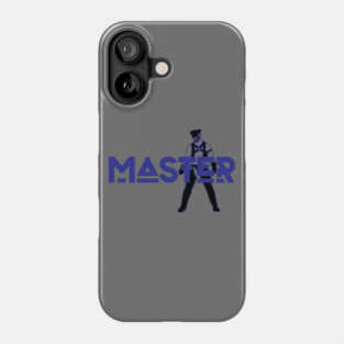 Master - Blue w/ Graphic Phone Case