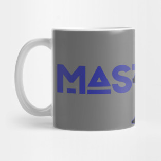 Master - Blue w/ Graphic Mug