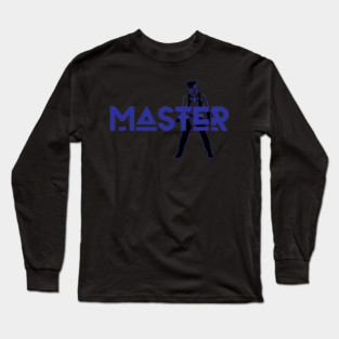 Master - Blue w/ Graphic Long Sleeve T-Shirt