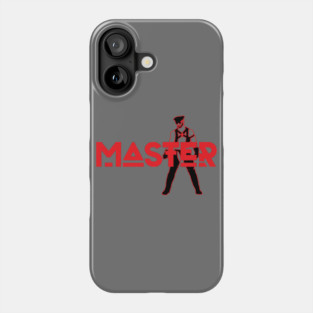 Master - Red w/ Graphic Phone Case