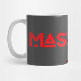 Master - Red w/ Graphic Mug