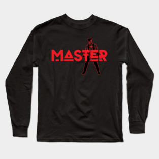 Master - Red w/ Graphic Long Sleeve T-Shirt