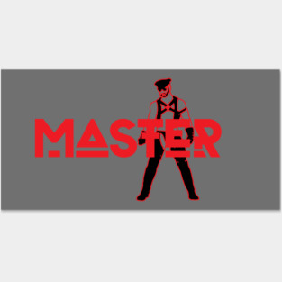 Master - Red w/ Graphic Posters and Art